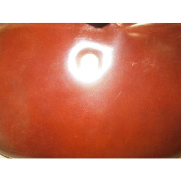 *Harve Benard Vintage Cognac Patent Hard Shell Bag - Picture 6 of 6
